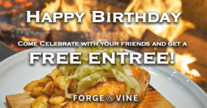 FREE BIRTHDAY COUPON FV Pound Two Fifty