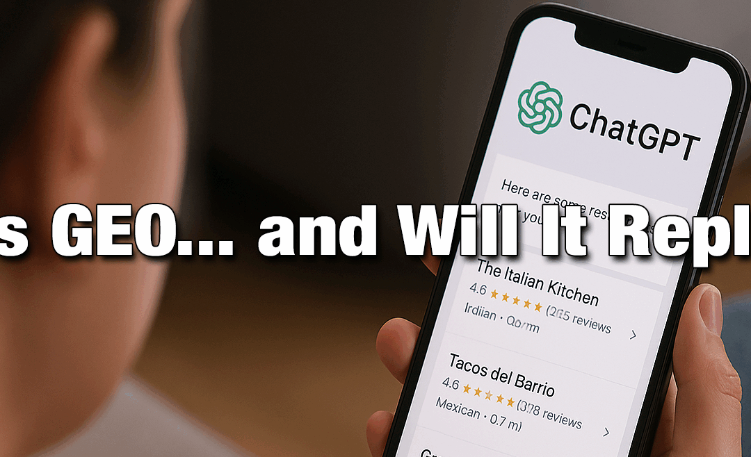 What is GEO and Will It Replace SEO?